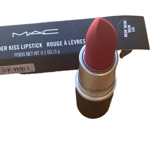 MAC Cosmetics Other - Mac cosmetics powder kiss lipstick best seller Werk, Werk, Werk a cool red